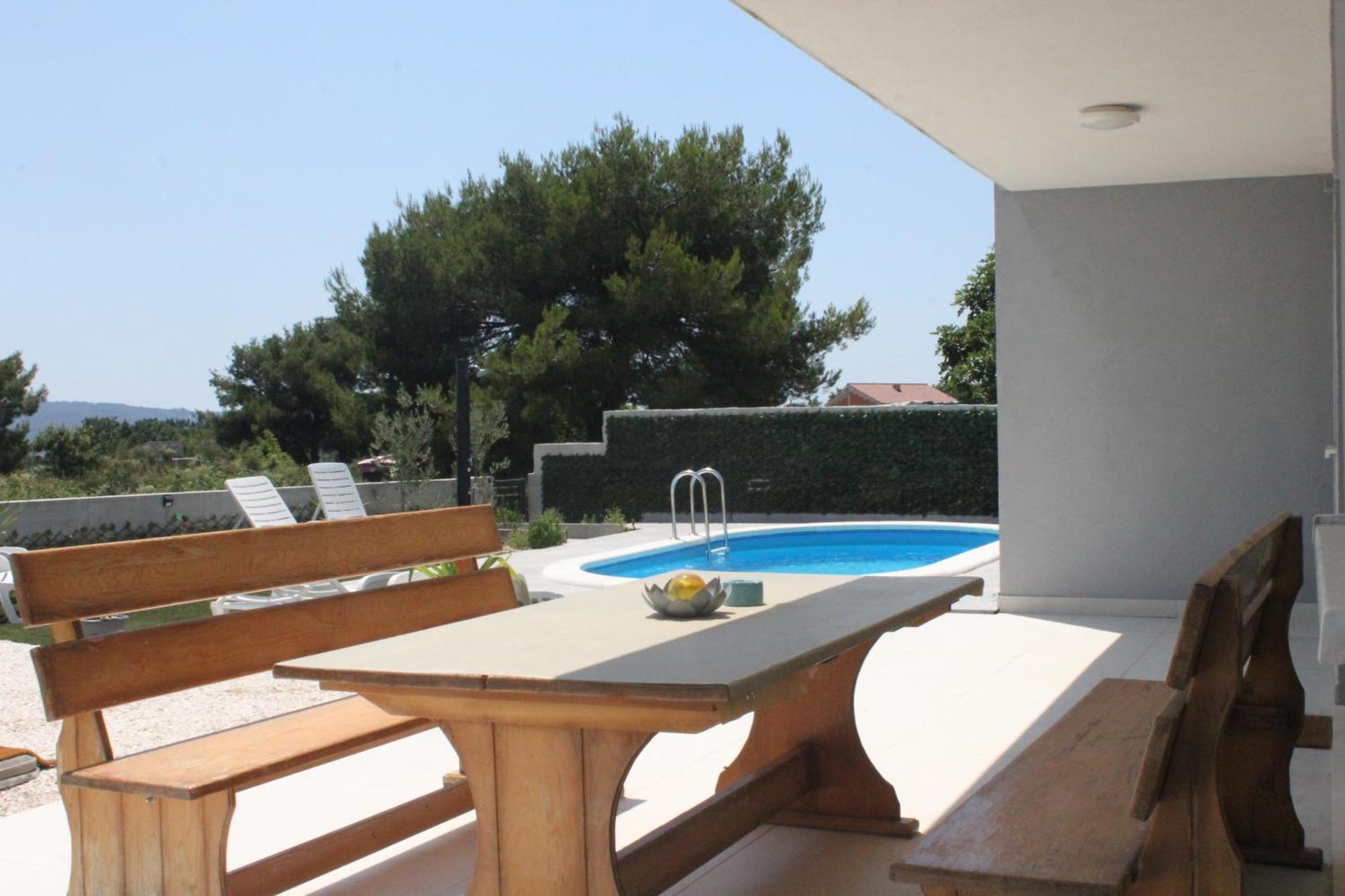 Villa Marta 3 Bedrooms, 2 Baths And Pool Kastel Stafilic Exterior photo